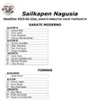 Wadokan. Campeonato Infantil de Karate Moderno y Formas 