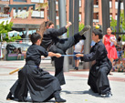 Wadokan. Exhibición de Wadokan en el Mercado Medieval Solidario. Galdakao 2 de Junio 2019