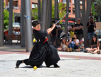 Wadokan. Exhibición de Wadokan en el Mercado Medieval Solidario. Galdakao 2 de Junio 2019