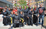 Wadokan. Exhibición de Wadokan en el Mercado Medieval Solidario. Galdakao 2 de Junio 2019